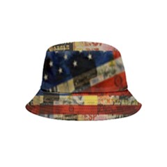 Usa Flag United States Bucket Hat (kids) by uniart180623