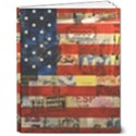 Usa Flag United States 8  x 10  Hardcover Notebook View1