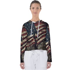 Flag Usa American Flag Women s Slouchy Sweat by uniart180623