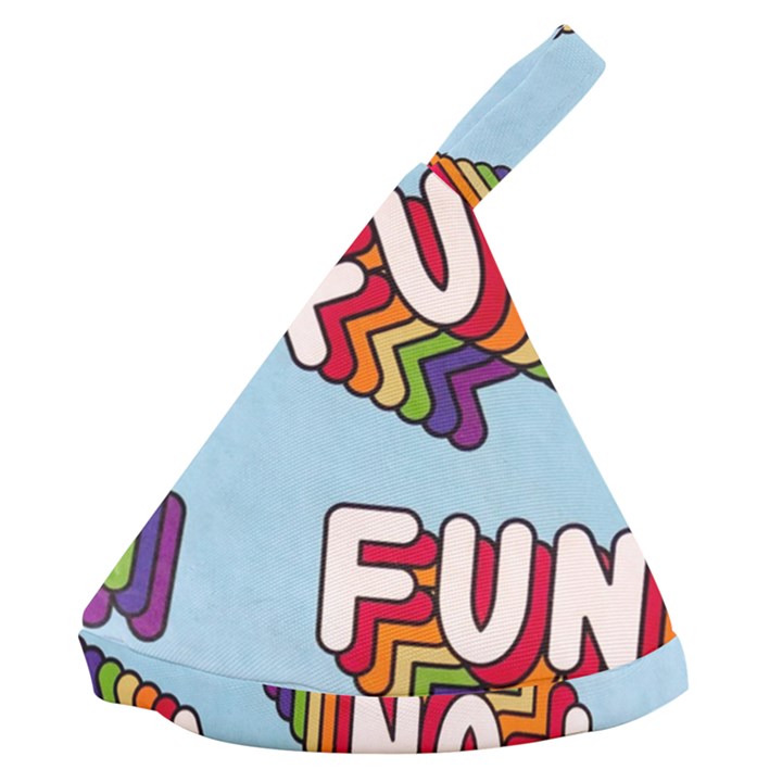 Fun Word Inscription Rainbow Pattern Anti scalding pot cap