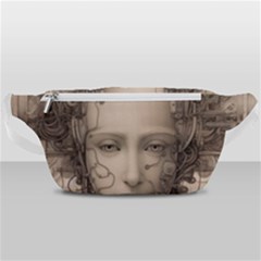 Cyborg Robot Future Drawing Poster Waist Bag  by Ravend