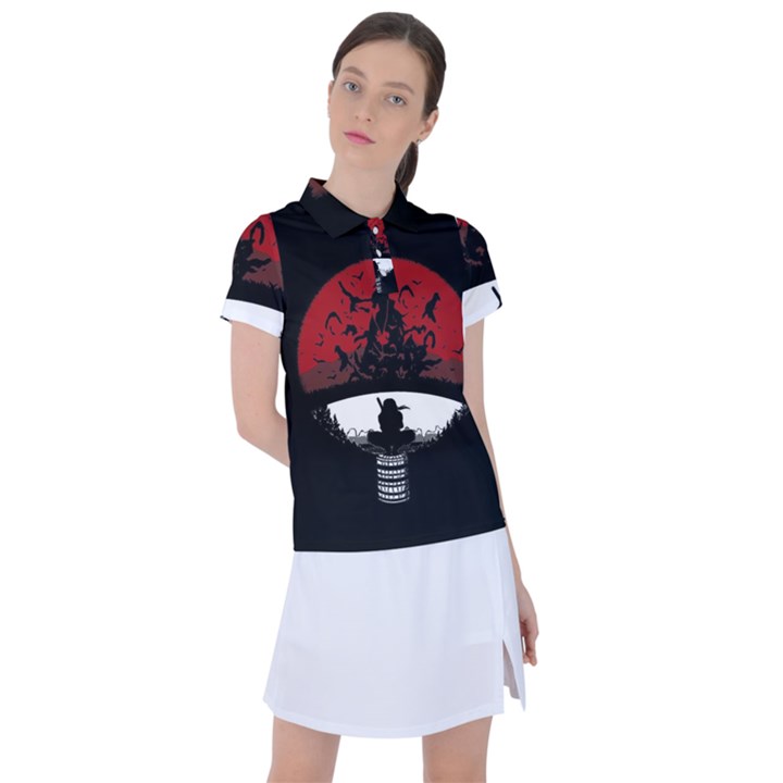 Itachi uchiha Women s Polo Tee