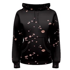 Abstract Rose Gold Glitter Background Women s Pullover Hoodie by artworkshop