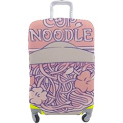 Ramen Kawaii Aesthetic Pink Luggage Cover (large) by Bangk1t