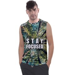 Stay Focused Focus Success Inspiration Motivational Men s Regular Tank Top by Bangk1t