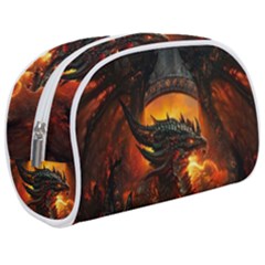 Dragon Art Fire Digital Fantasy Make Up Case (medium) by Celenk