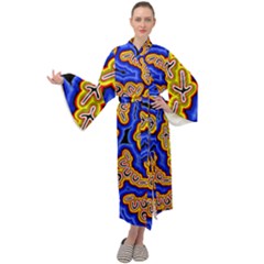 Newart2 Maxi Velvet Kimono by hogartharts