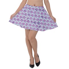 Purple Straw - Country Side  Velvet Skater Skirt by ConteMonfrey