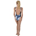 Bear Pattern Patterns Planet Animals High Leg Strappy Swimsuit View2