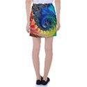 Colorful Digital Art Fractal Design Tennis Skirt View2