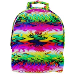 Waves Of Color Mini Full Print Backpack by uniart180623