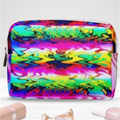 Waves Of Color Make Up Pouch (medium) by uniart180623