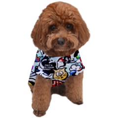 Graffiti Art Cartoon Comic Dog T-shirt by uniart180623