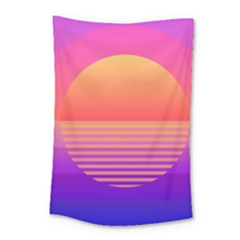 Sunset Summer Time Small Tapestry by uniart180623