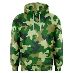 Green Military Background Camouflage Men s Overhead Hoodie by uniart180623