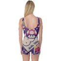 Retro Cartoon Titty Parody One Piece Boyleg Swimsuit View2