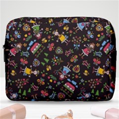 Cartoon Texture Make Up Pouch (large) by uniart180623