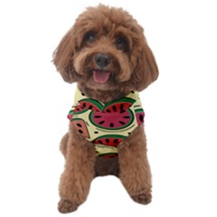 Watermelon Pattern Slices Fruit Dog Sweater by uniart180623