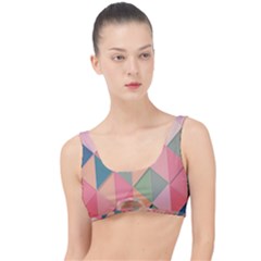 Background Geometric Triangle The Little Details Bikini Top by uniart180623