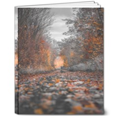 Breathe In Nature Background 8  X 10  Softcover Notebook by artworkshop