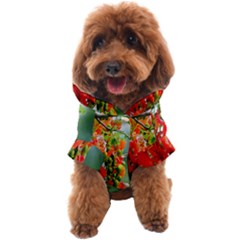 Gathering Sping Flowers Wallpapers Dog Coat by artworkshop