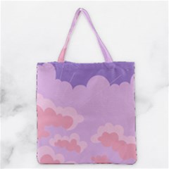 Sky Nature Sunset Clouds Space Fantasy Sunrise Grocery Tote Bag by Simbadda