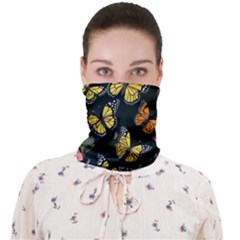 Flowers Butterfly Blooms Flowering Spring Face Covering Bandana (adult) by Simbadda