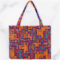 Background Graphic Beautiful Wallpaper Art Abstract Mini Tote Bag by Simbadda