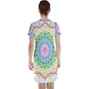 Mandala Pattern Rainbow Pride Short Sleeve Nightdress View2