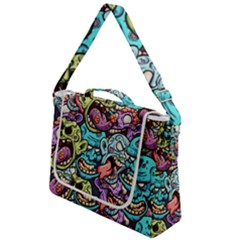 Zombie Heads Pattern Box Up Messenger Bag by Simbadda