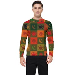 Space Pattern Multicolour Men s Long Sleeve Rash Guard by Simbadda