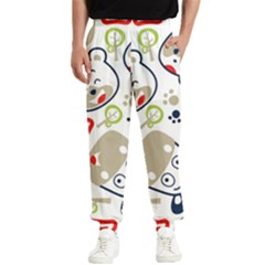 Animals Pattern Men s Elastic Waist Pants by Simbadda