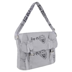 (2)dx Hoodie  Buckle Messenger Bag by Alldesigners