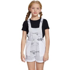 (2)dx Hoodie  Kids  Short Overalls by Alldesigners