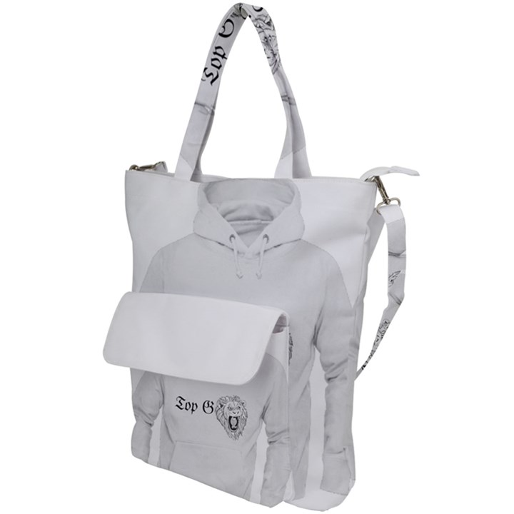 (2)DX hoodie  Shoulder Tote Bag