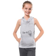 (2) Kids  Sleeveless Hoodie by Alldesigners