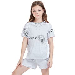 (2) Kids  Tee And Sports Shorts Set by Alldesigners