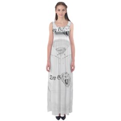 (2)dx Hoodie Empire Waist Maxi Dress by Alldesigners