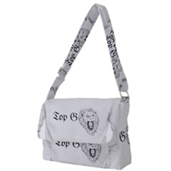 (2)dx Hoodie Full Print Messenger Bag (s) by Alldesigners