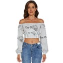 (2)Dx hoodie Long Sleeve Crinkled Weave Crop Top View1