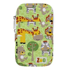 Funny Animals Cartoon Waist Pouch (small) by Simbadda