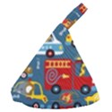 Seamless Pattern Vehicles Cartoon With Funny Drivers Anti scalding pot cap View1