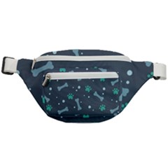 Bons Foot Prints Pattern Background Fanny Pack by Simbadda