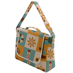 Nautical Elements Collection Box Up Messenger Bag by Simbadda