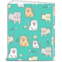 Seamless-pattern-cute-cat-cartoon-with-hand-drawn-style 8  x 10  Softcover Notebook View2