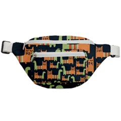 Seamless-pattern-with-cats Fanny Pack by Simbadda