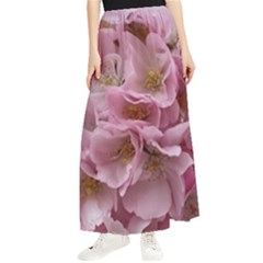 Cherry-blossoms Maxi Chiffon Skirt by Excel