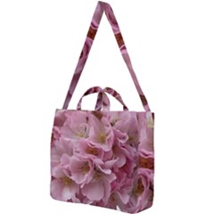 Cherry-blossoms Square Shoulder Tote Bag by Excel