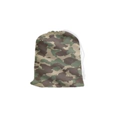 Camouflage Design Drawstring Pouch (small) by Excel