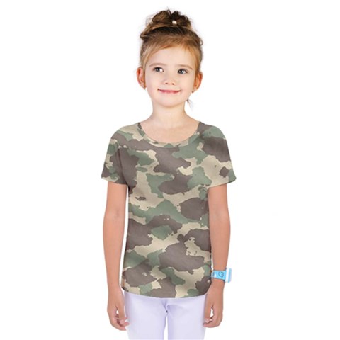 Camouflage Design Kids  One Piece Tee by Excel